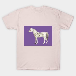 PLASTIC FANTASTIC: Zebra T-Shirt